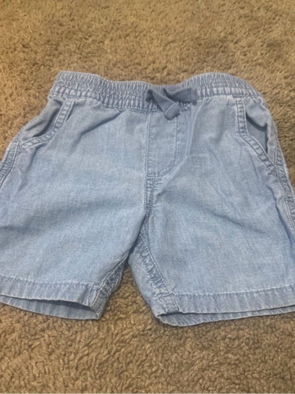 Garanimals Light Blue Denim-Style Kids Shorts